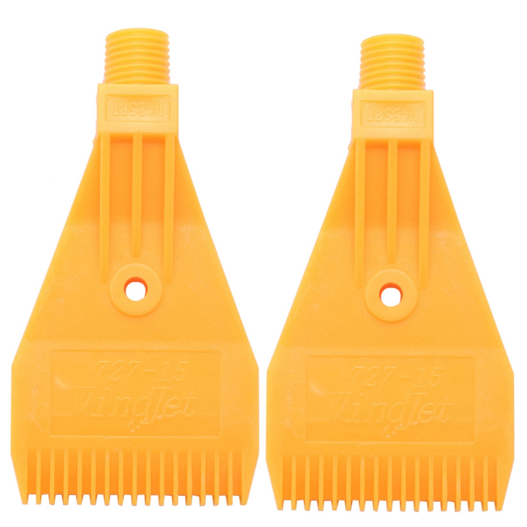 2X1/4BSPнаружнаярезьбаABSодноотверстиевоздушнаяпродувкаплоскоструйнаянасадкажелтая