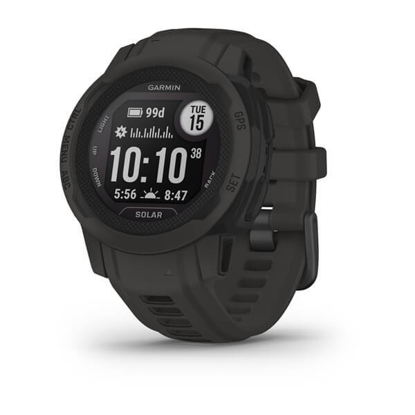 Смарт-часы GARMIN Instinct 2s Solar, черный, 40мм, 010-02564-00. Товар уцененный