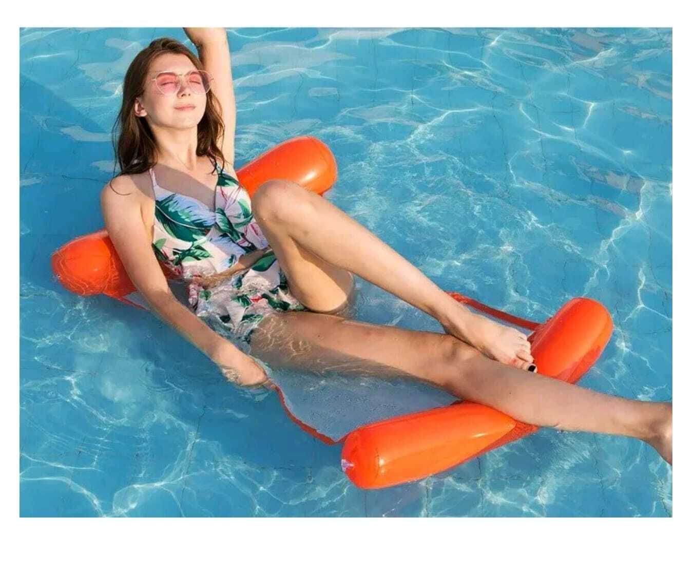 Надувное кресло для плавания swimming Floating Bed