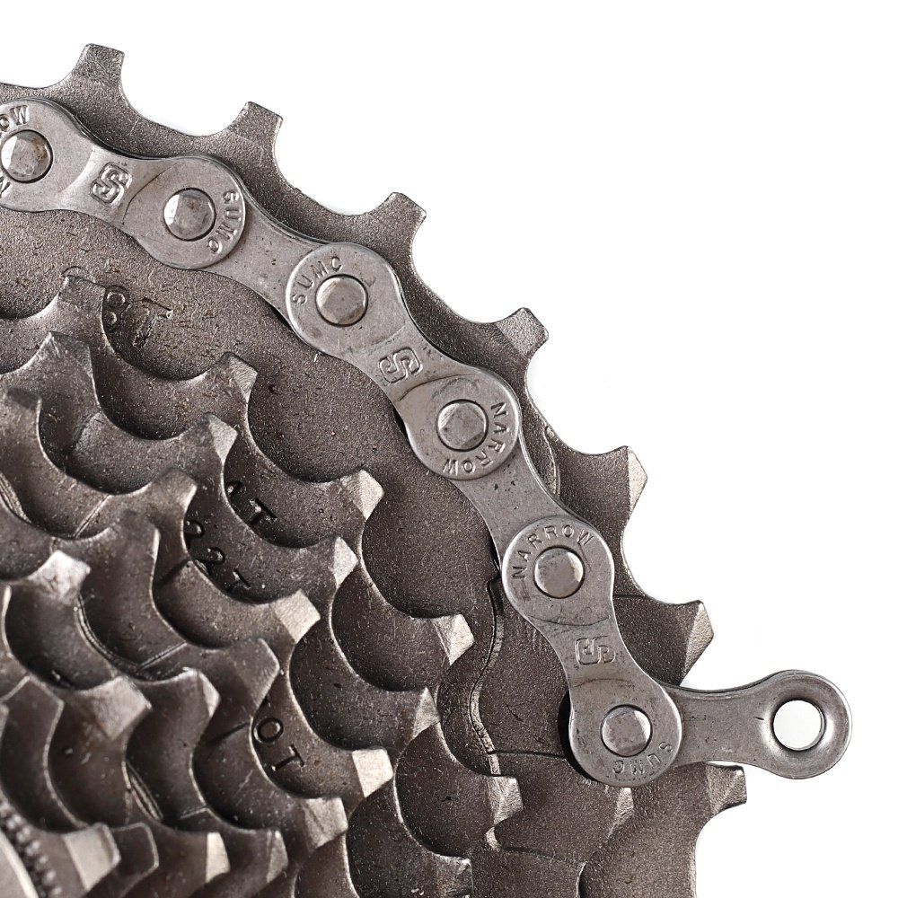 Велосипедная цепь SUMC 8 speed S82GY 1/2 Велосипедная цепь SUMC 8 speed S82GY 1/2