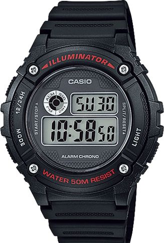 ЧасынаручныеCasioCollectionW-216H-1A