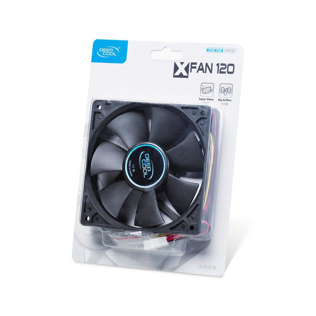 Вентилятор для корпуса 120 мм Deepcool XFAN 120 - купить кулер по выгодной  цене в интернет-магазине OZON (926551081)