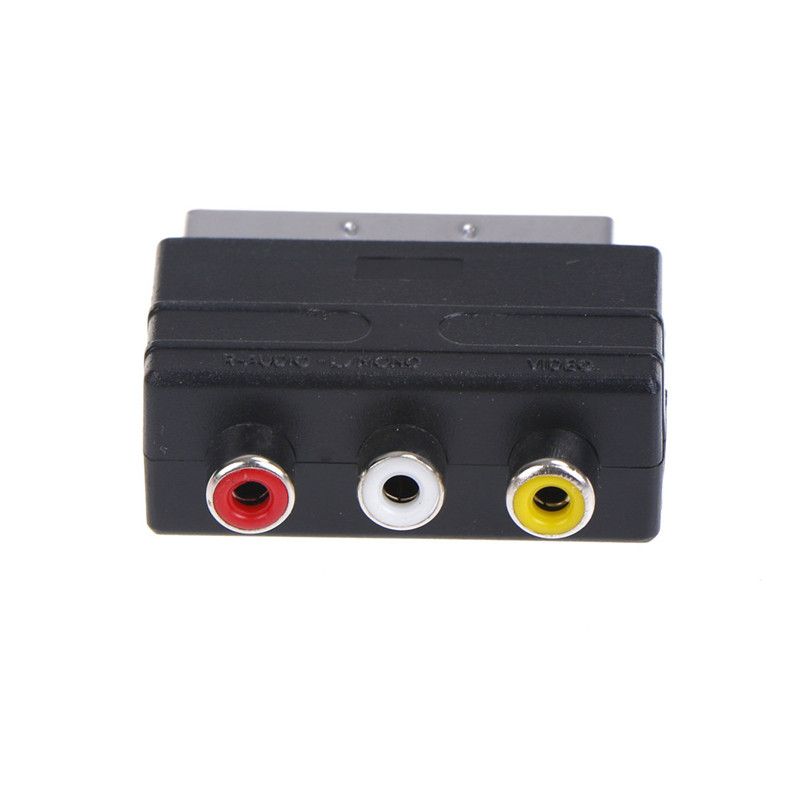 ВходадаптераSCARTна3RCA