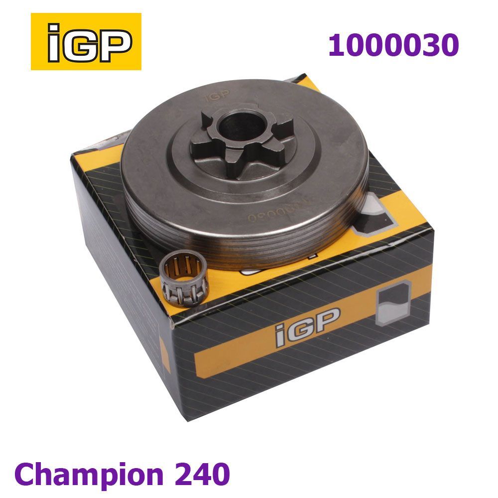 Чашкасцепления/звёздочкаведущая3/8"Р6ZChampion240монолит+подшипникIGP1000030