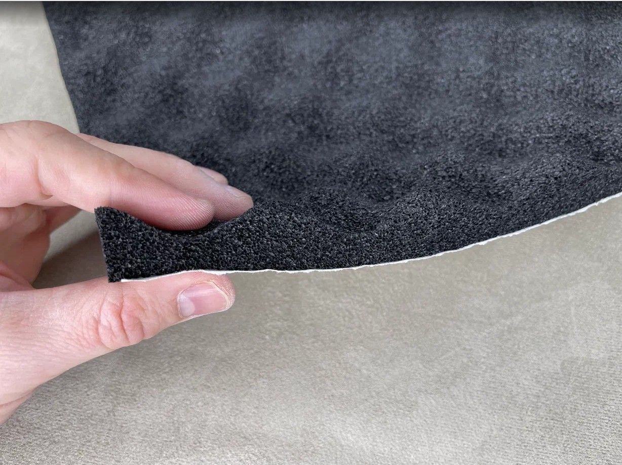 Шумоизоляция Каучуковая пена - S-Flex Acoustic Рельеф-Волна Черный 15мм ...