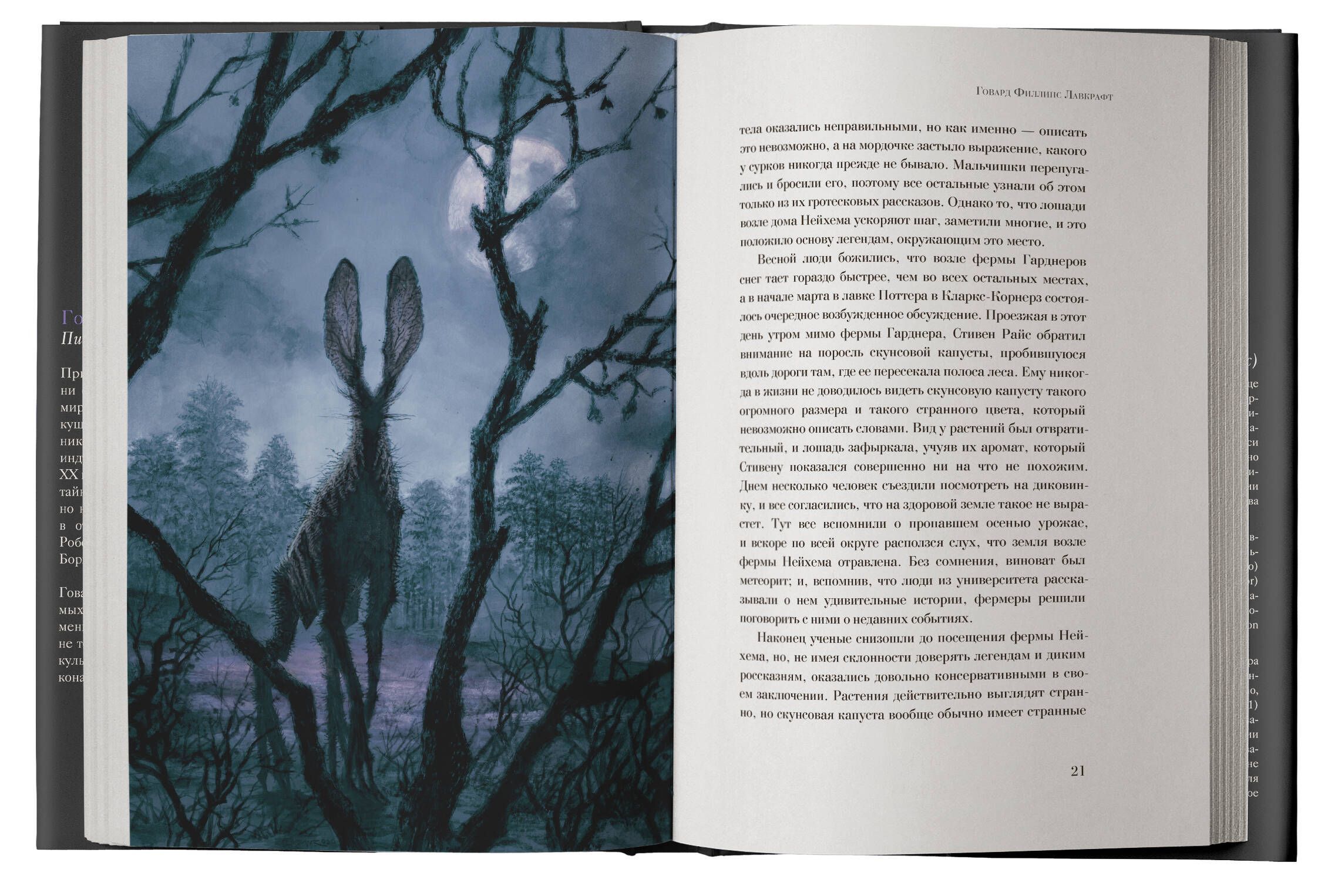 Цвет иного мира с иллюстрациями Сальвадора Санса | H. P. Lovecraft Horror Fiction - Ozon image 2