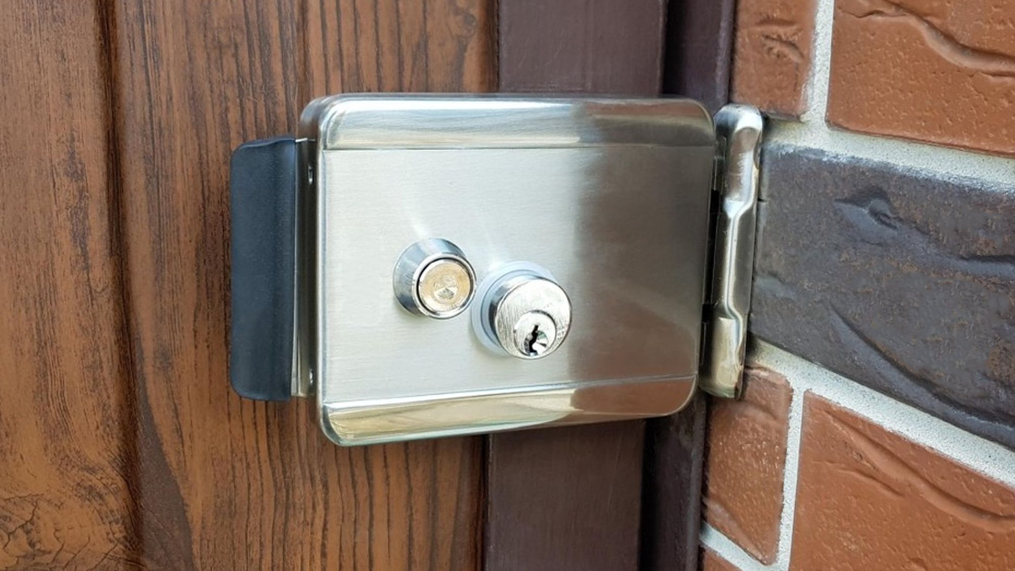 Комплект СКУД, замок электромеханический на калитку, кодовый замок ...