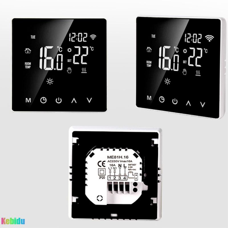 Терморегулятор/термостат kebidu Терморегулятор для теплого пола ME81H ...