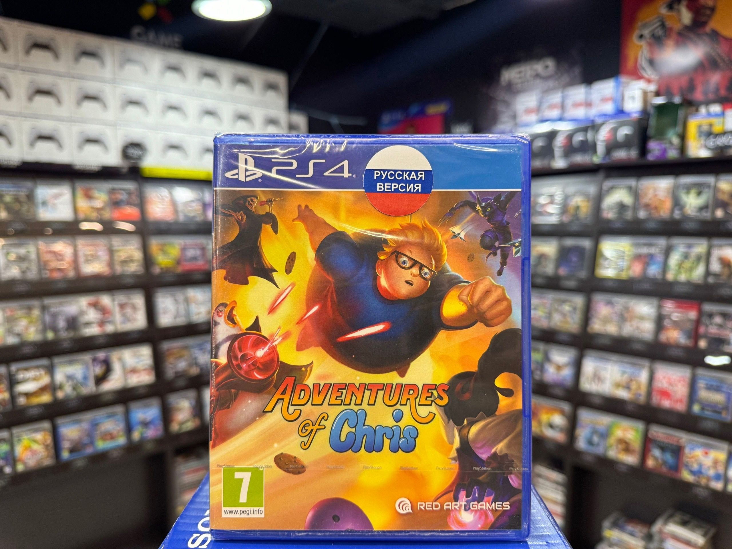 Игра Игра Adventures of Chris PS4// (PlayStation 4 купить по низкой цене с  доставкой в интернет-магазине OZON (891358206)