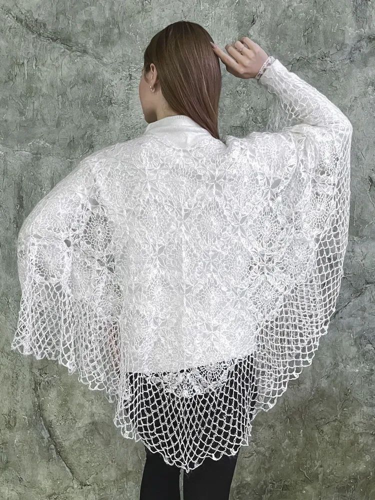 Пончо Легендарные пуховые платки - купить с доставкой по выгодным ценам ...