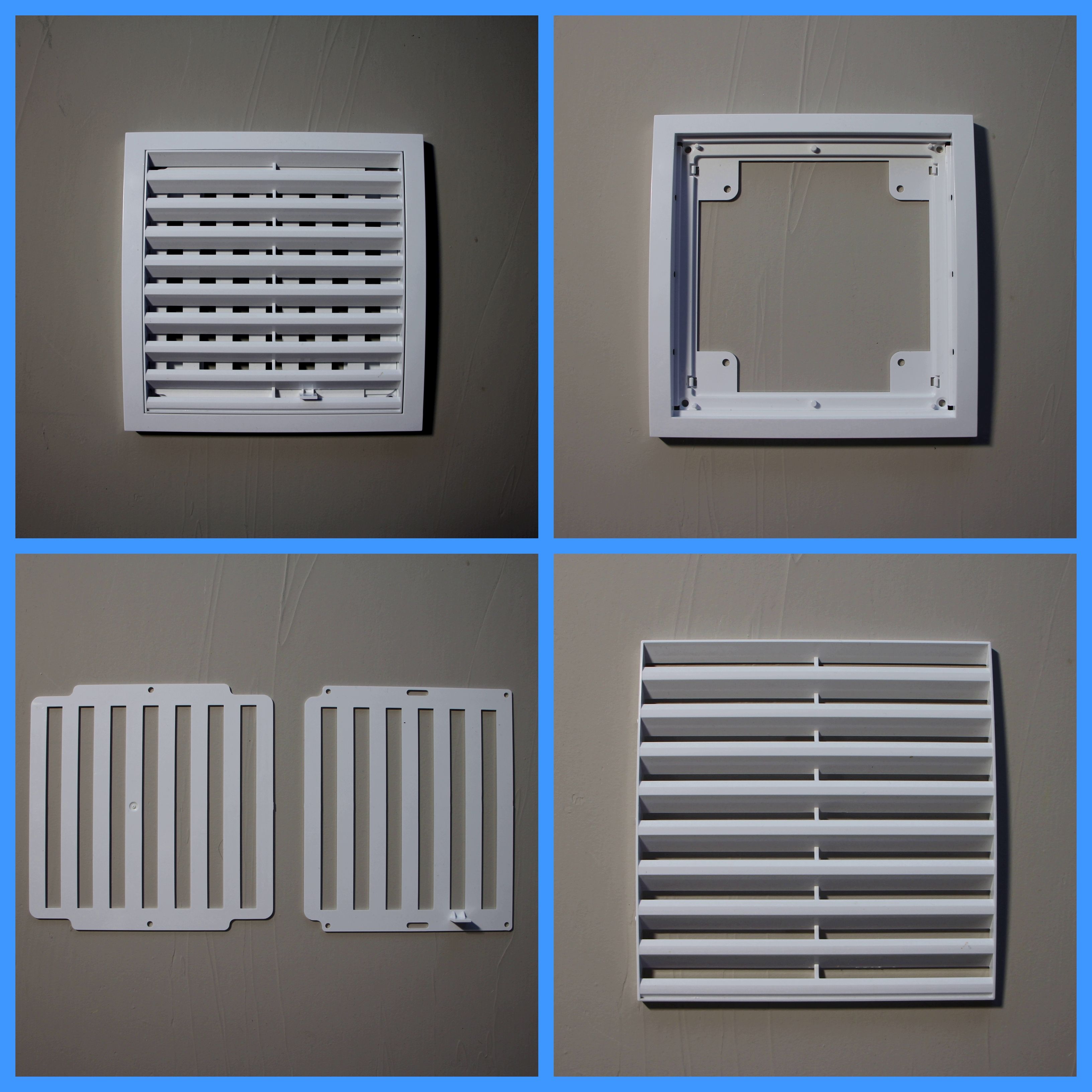 Решетка вытяжки регулируемая 150х150 - купить по выгодной цене в ...