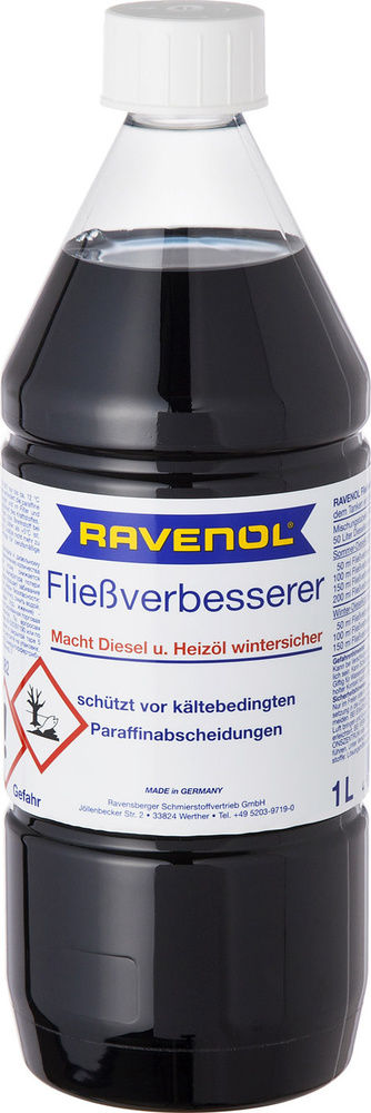 Присадка универсальная к диз. топливу RAVENOL Fliessverbesserer ( 1л)  #1