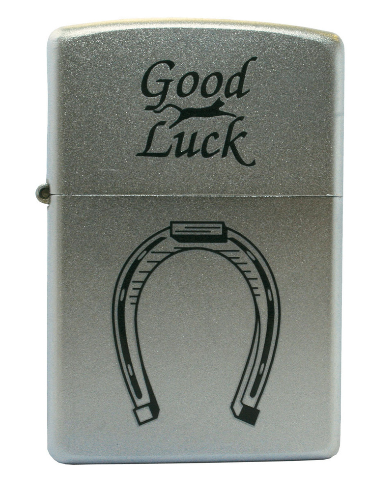 Зажигалка бензиновая ZIPPO Horse Shoe Satin Chrome #1