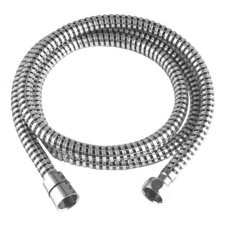 Шланг для душа усиленный, 1,5 м GROSS AQUA, ПВХ с армирующей нитью ...