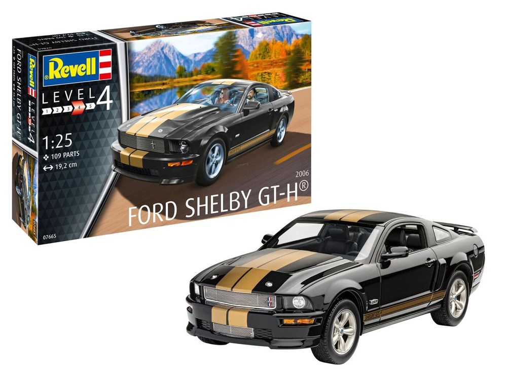 Модель для сборки Revell Автомобиль 2006 Ford Shelby GT-H, 07665. Уцененный товар  #1