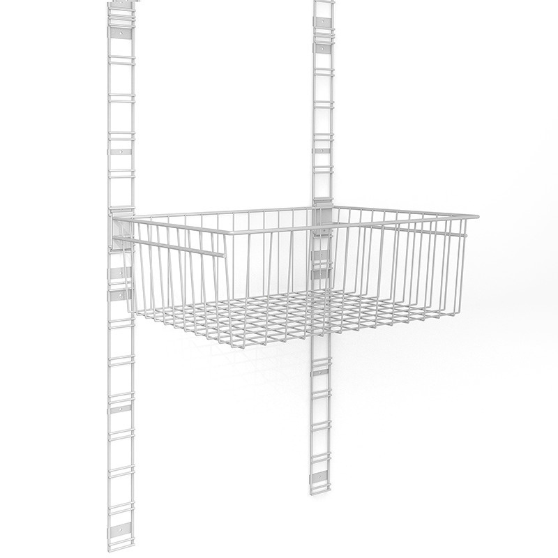 Гардеробная система/ Корзина сетчатая 498х400х170 мм. , цвет Металлик  #1