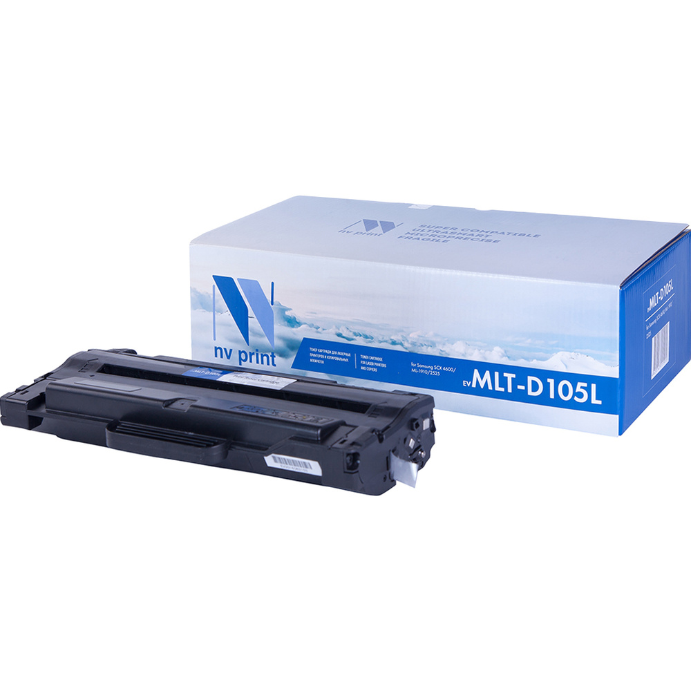 Картридж NV Print MLT-D105L для Samsung ML 1910/ 1915/ 2525/ 2525W/ 2540/  2540R/ 2580, черный