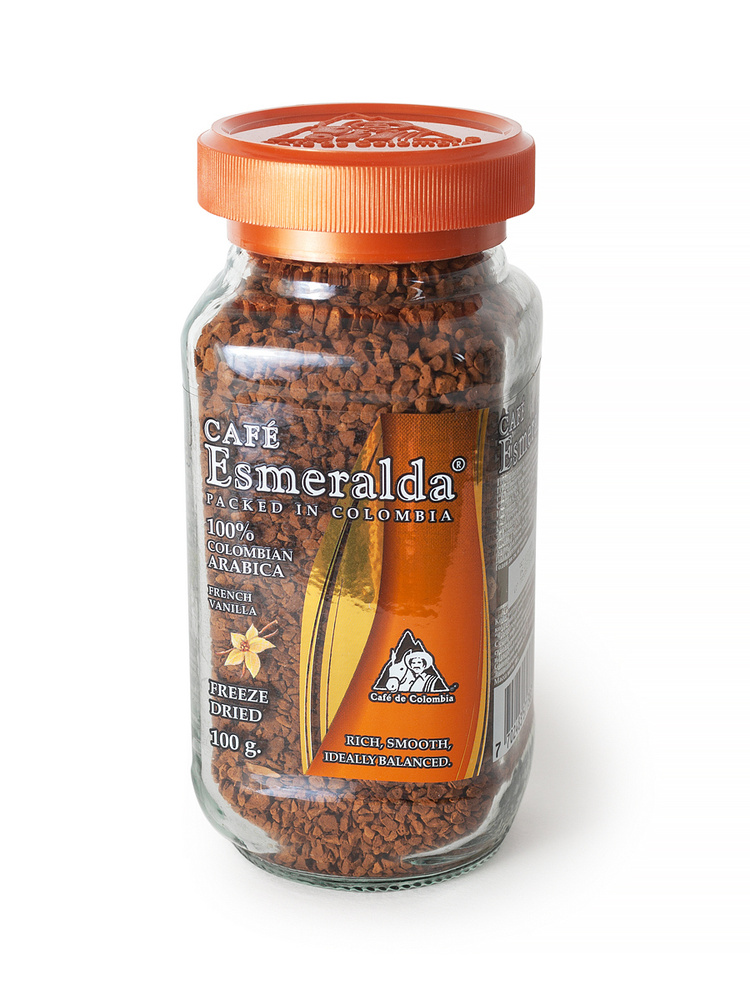 кофе растворимый "Cafe Esmeralda" Французская ваниль 100 гр. #1