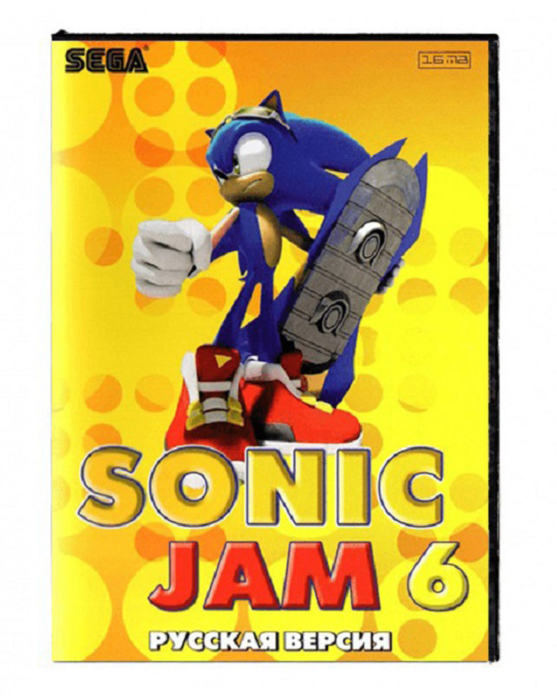 Картридж Игра Sega Sonic Jam 6