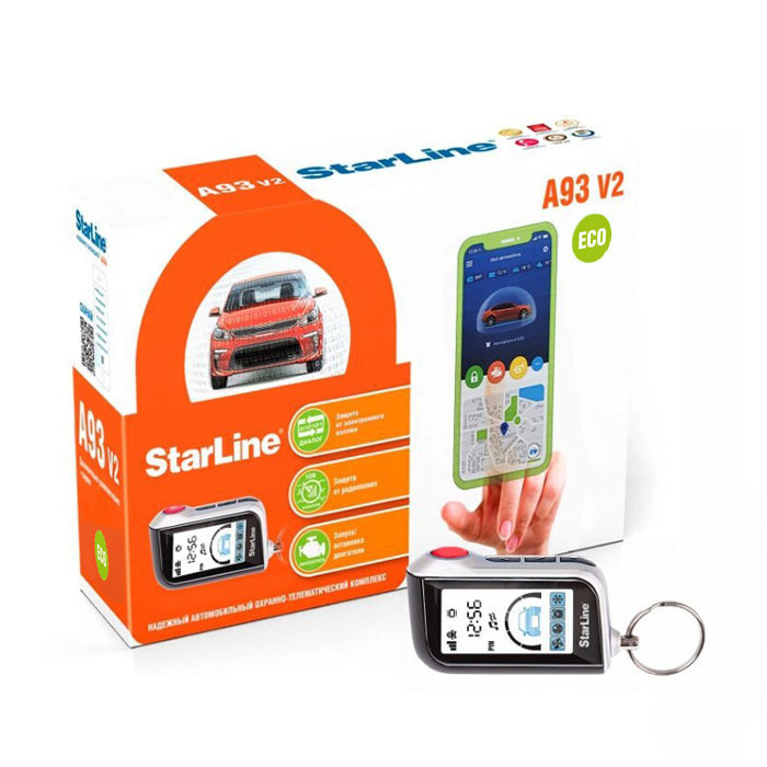 Автосигнализация StarLine A93 V2 ECO купить по выгодной цене в интернет ...