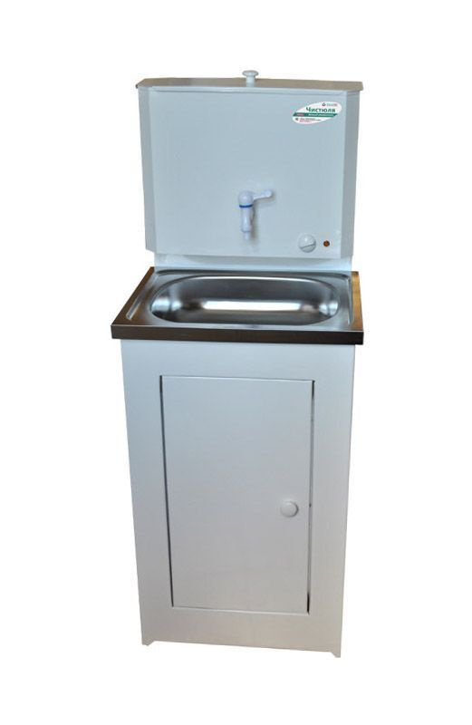 Умывальник для дачи Электромаш Чистюля с подогревом (ЭВН), раковина из ...