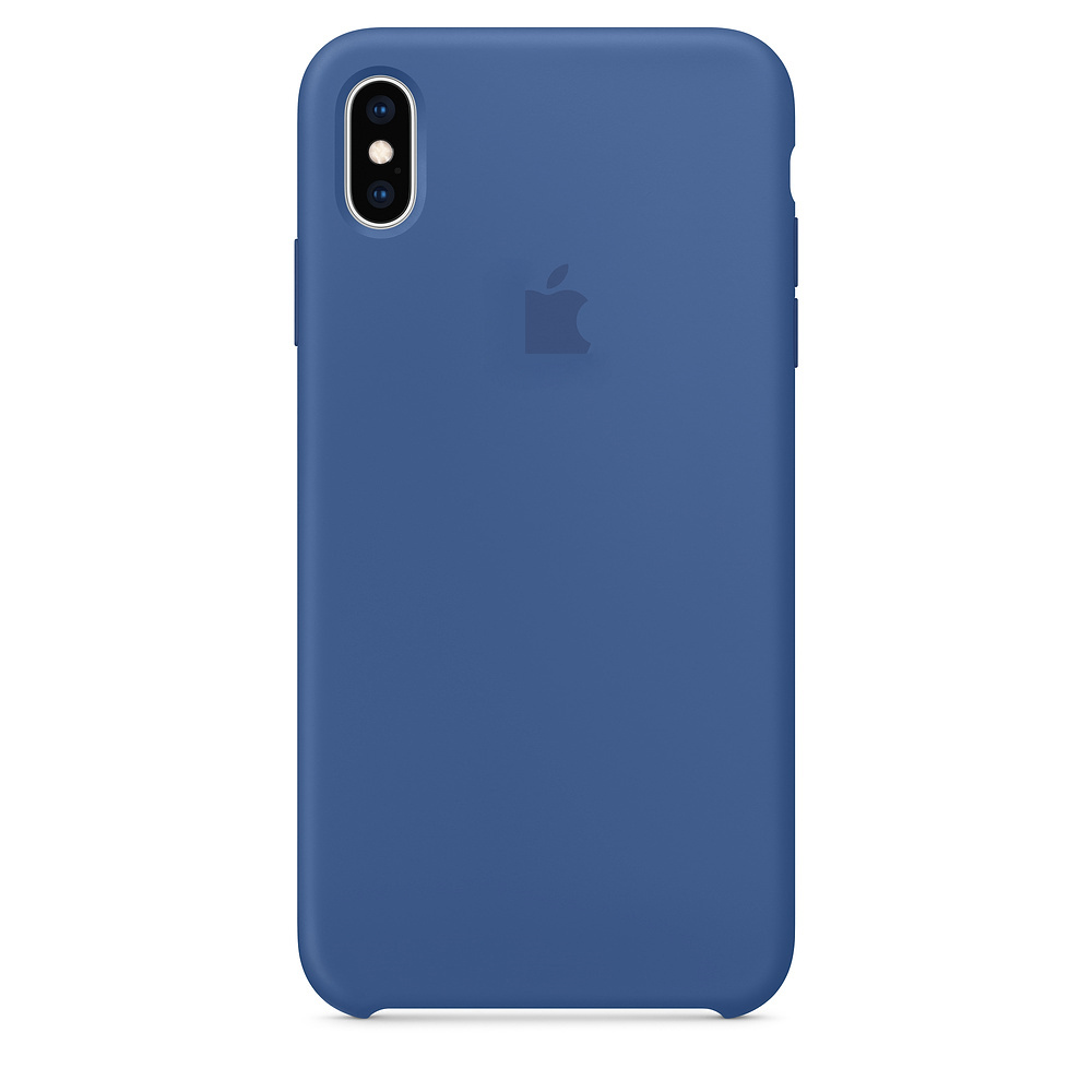 Силиконовый чехол Silicone Case для iPhone XS Max, Blue Horizon - купить с  доставкой по выгодным ценам в интернет-магазине OZON (251552937)