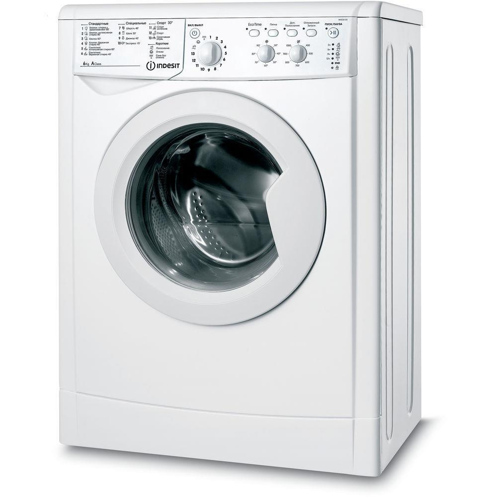 Стиральная машина Indesit IWSC 6105 (CIS), белый - купить по выгодной цене  в интернет-магазине OZON (255159168)