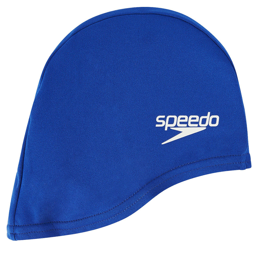 Шапочка для плавания детская SPEEDO Polyester Cap Jr 8-710110309, синяя ...