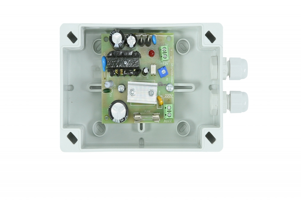 Блок питания 12В 3А стабилизированный, герметичный ИВЭП-1230У-К ...