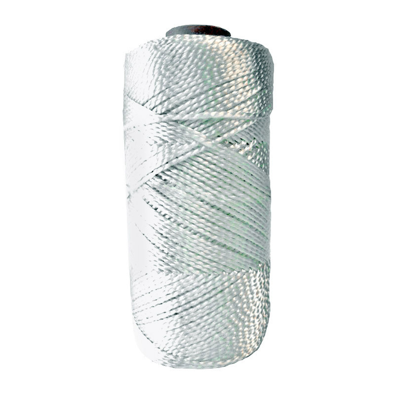 Шнур капроновый (полиамидный) крученый 2мм белый (100м) #1