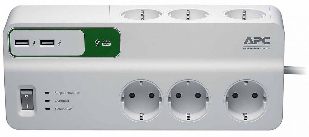 Сетевой фильтр APC PM6U-RS - купить по выгодной цене в интернет ...