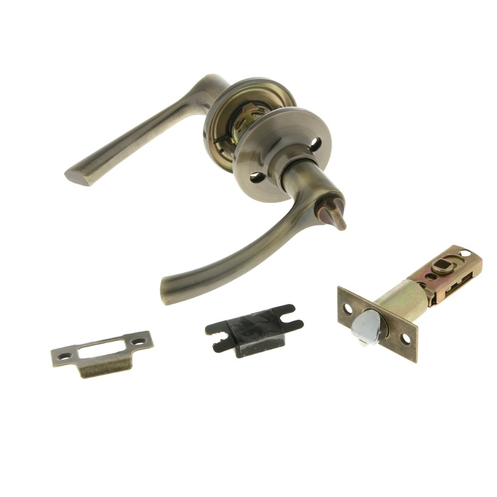 Защелка, межкомнатная, фиксатор, цвет бронза - купить по низкой цене в ...