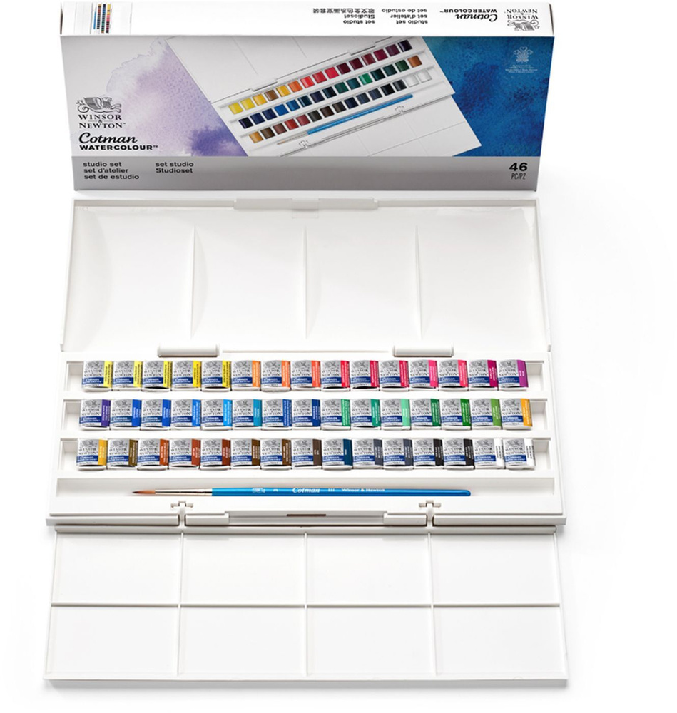 Winsor&Newton Краски акварельные 1 шт./ 460 г. - купить с доставкой по ...