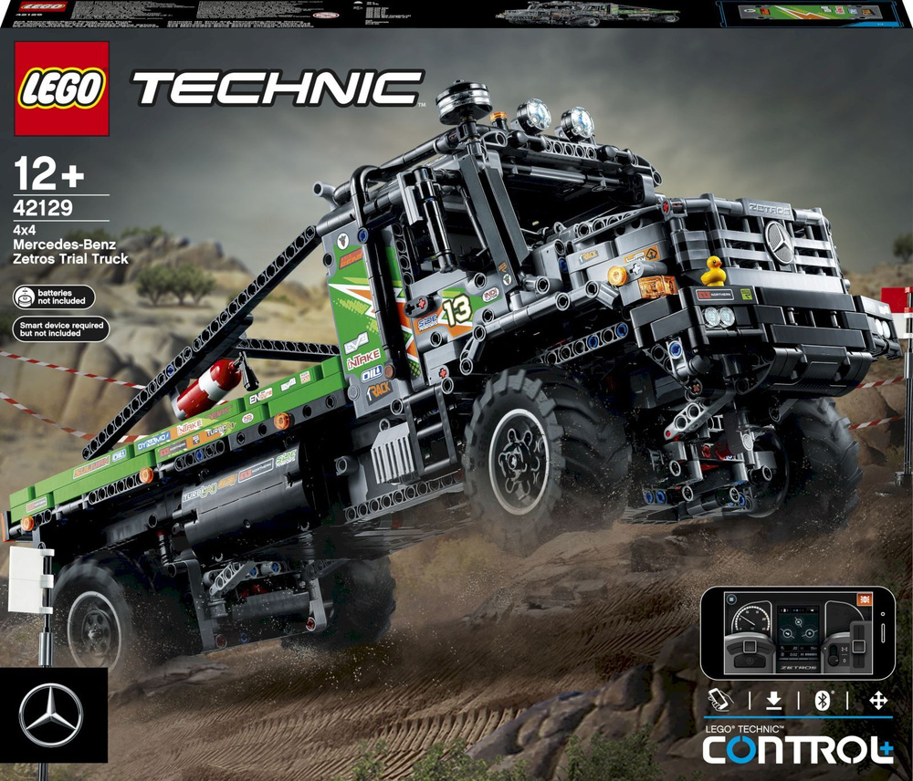 Конструктор LEGO Technic 42129 Полноприводный грузовик-внедорожник Mercedes-Benz Zetros  #1