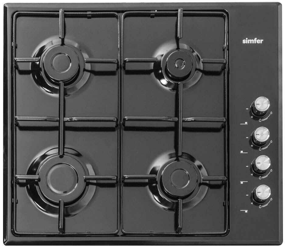 Встраиваемая газовая варочная панель Simfer H 60 Q 40 B 411 купить по ...