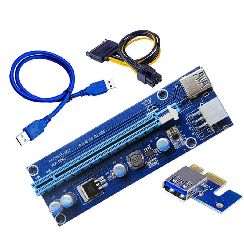 Переходник питания 2*Molex — PCI-E 6pin, м. — КВАНТ