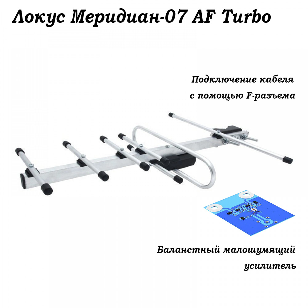 Антенна уличная для цифрового сигнала Locus Меридиан-07 L 025.07 DF ...