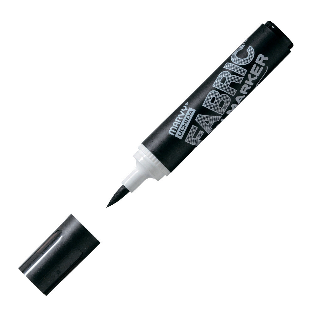 Marvy Uchida Маркер-кисть (фломастер) по ткани нестираемый, несмываемый ...