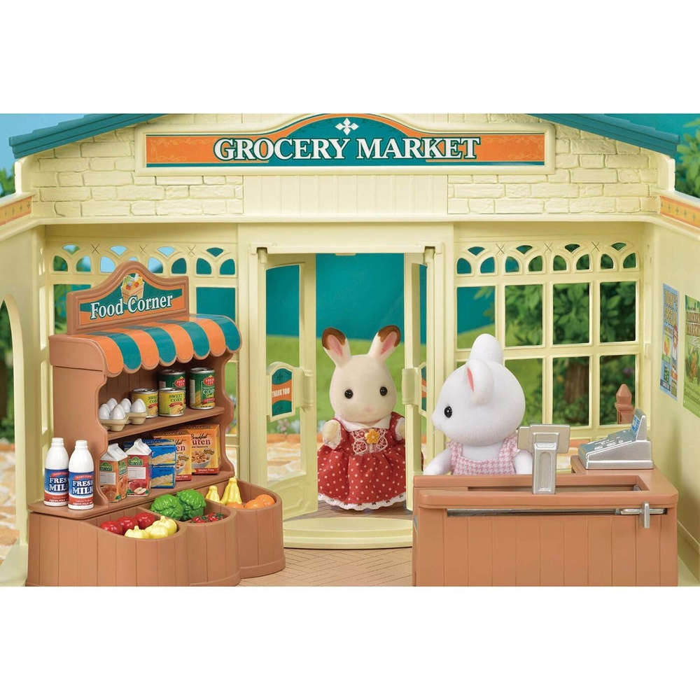 Sylvanian Families Продуктовый магазин 5315 - купить с доставкой по  выгодным ценам в интернет-магазине OZON (659181103)