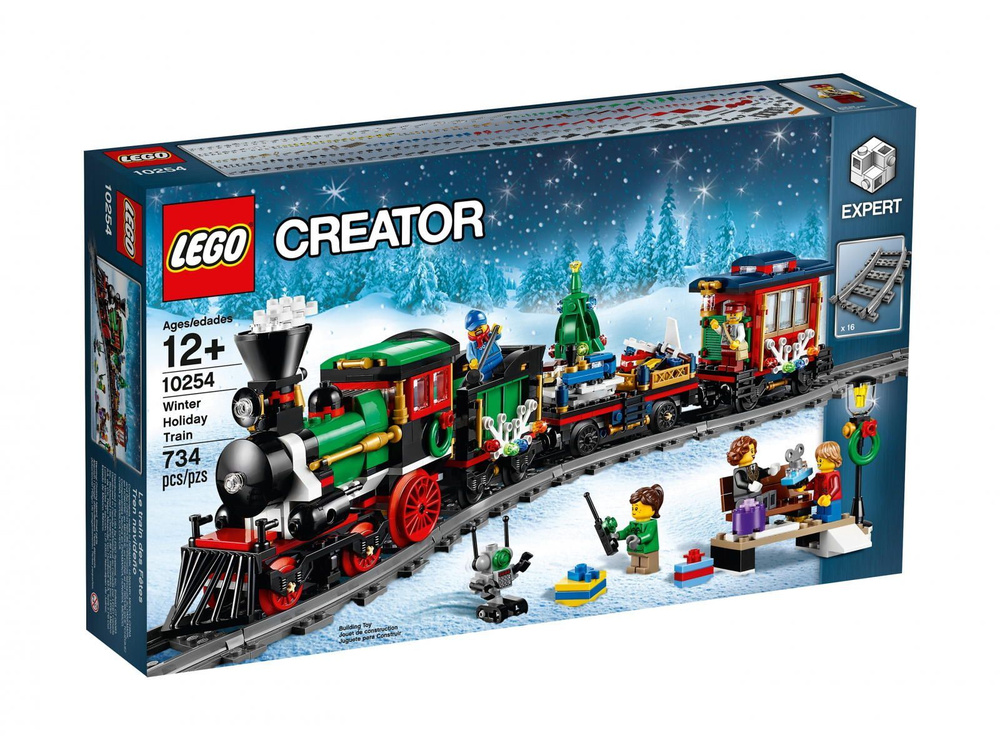 Lego creator expert winter holiday train 10254 on sale