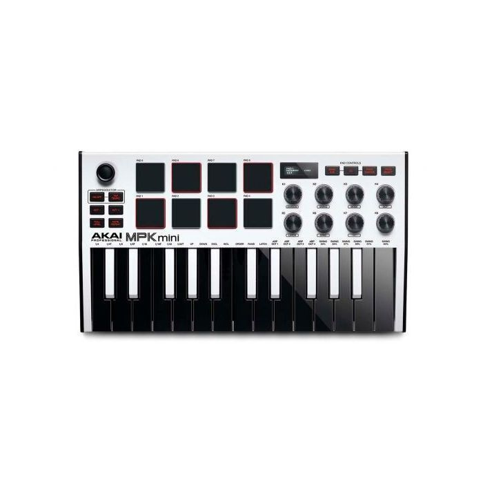 Миди клавиатура AKAI PRO MPK MINI MK3 W #1