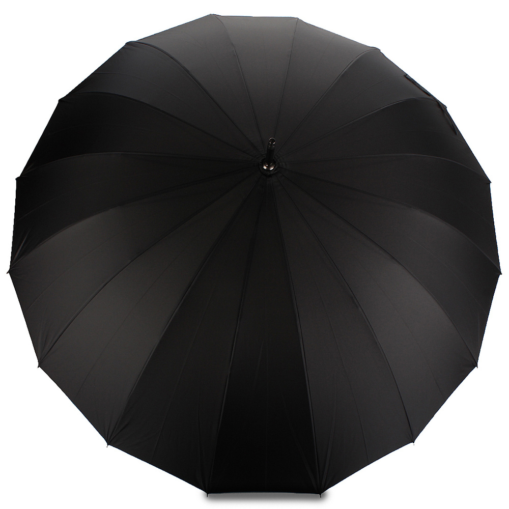 Зонт DOLPHIN, Полуавтомат, Трость, черный купить по низкой цене в ...