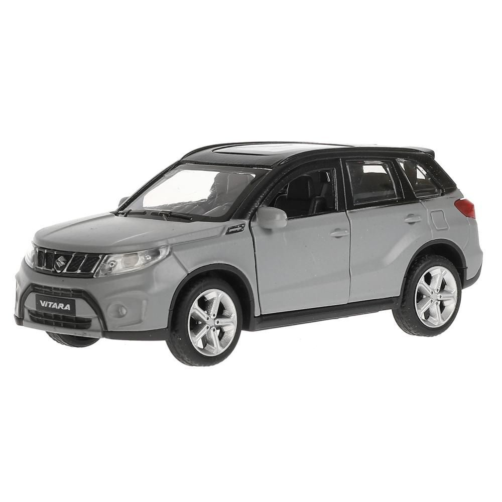 Модель Suzuki Vitara S 2015 матовый серый 12см БЕЗ СВЕТА И ЗВУКА Технопарк металл. отк. двери и багажник #1