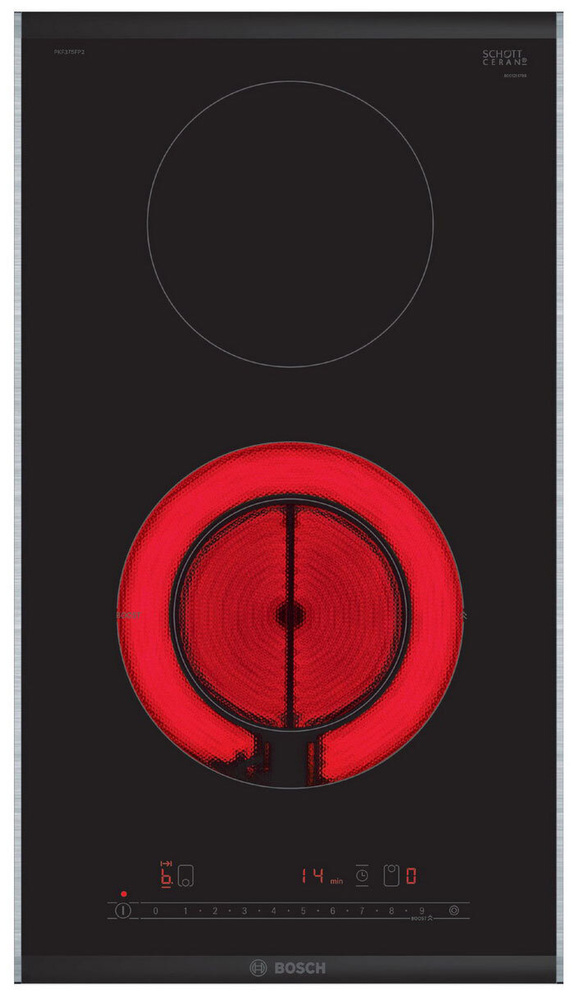 Встраиваемая электрическая варочная панель Bosch Serie 6 PKF375FP2E ...
