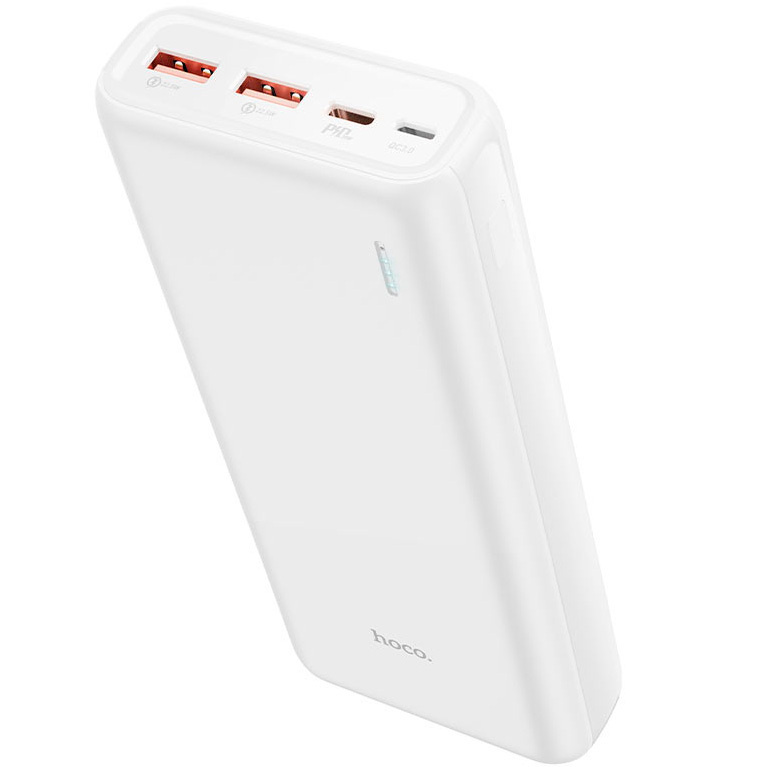 Внешний аккумулятор (повер банк) 20000mAh с быстрой зарядкой QC 3.0 + PD Hoco J80A Premium USB Type C #1