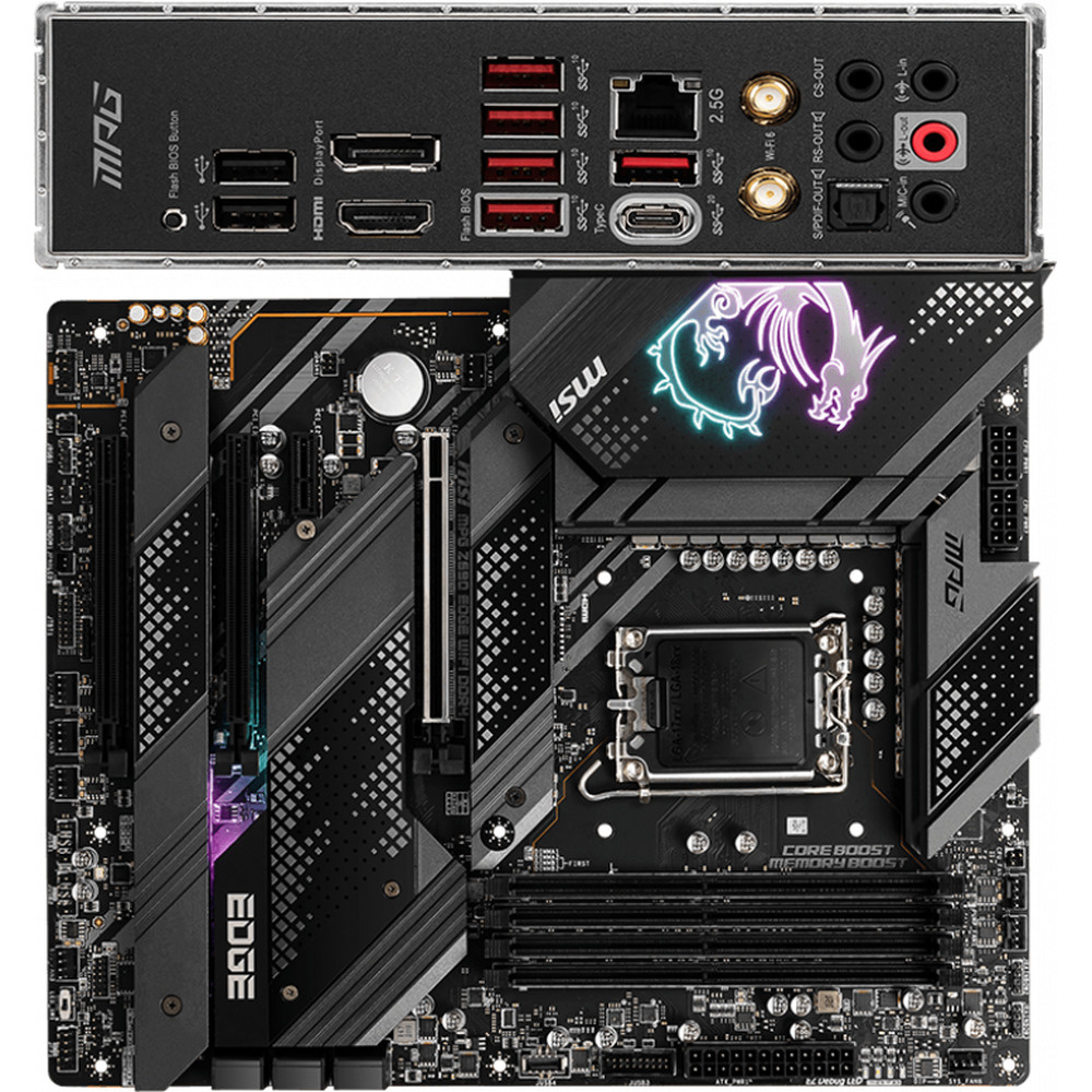 Материнская плата MSI MPG Z690 Edge WiFi DDR4 купить по низкой цене с ...