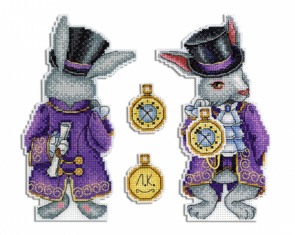 Набор для вышивания крестом Чудесный кролик арт. р-347 Жар-птица 10x17 см / Алиса в стране чудес - купить с доставкой по выгодным ценам в интернет-магазине OZON (521485212)