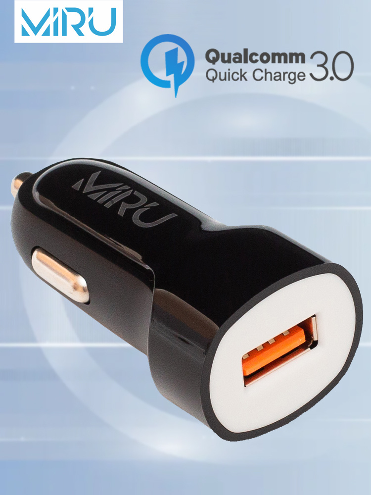 Автомобильное зарядное устройство MIRU 5031 для телефона USB - адаптер - зарядка в прикуриватель Quick #1
