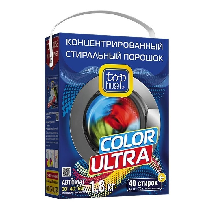 Top House Стиральный порошок 40 стирок Для деликатных тканей - купить с ...