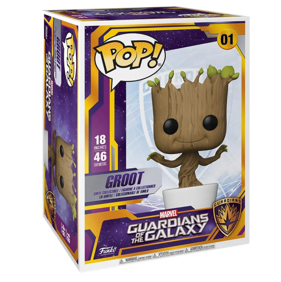 Funko POP! Фигурка Bobble, Guardians Of The Galaxy, Dancing Groot 18 50094  - купить по выгодной цене в интернет-магазине OZON (553241408)